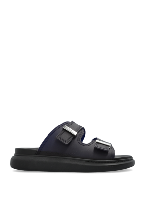Alexander McQueen Slides with logo | Men's Shoes | Vitkac
